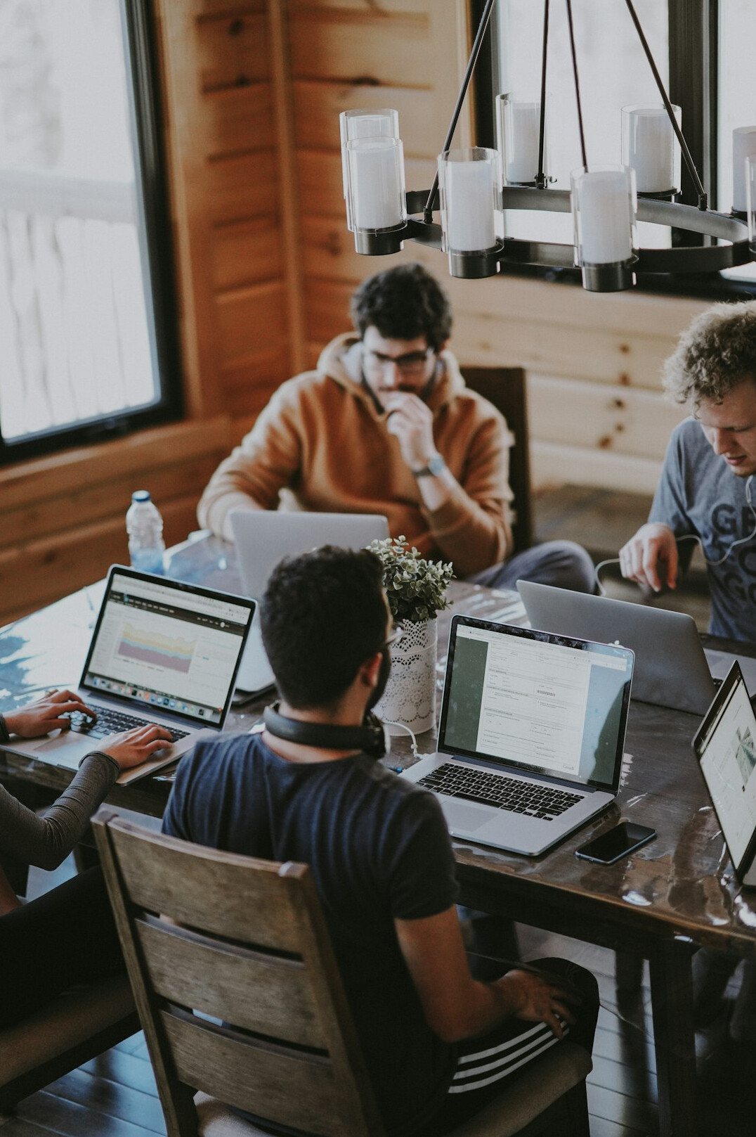 corporate software team